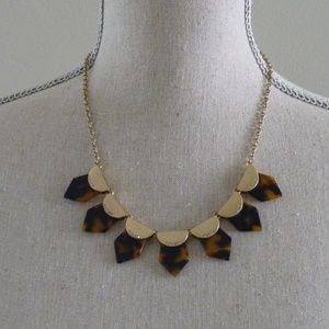 J. Crew Tortoise Necklace